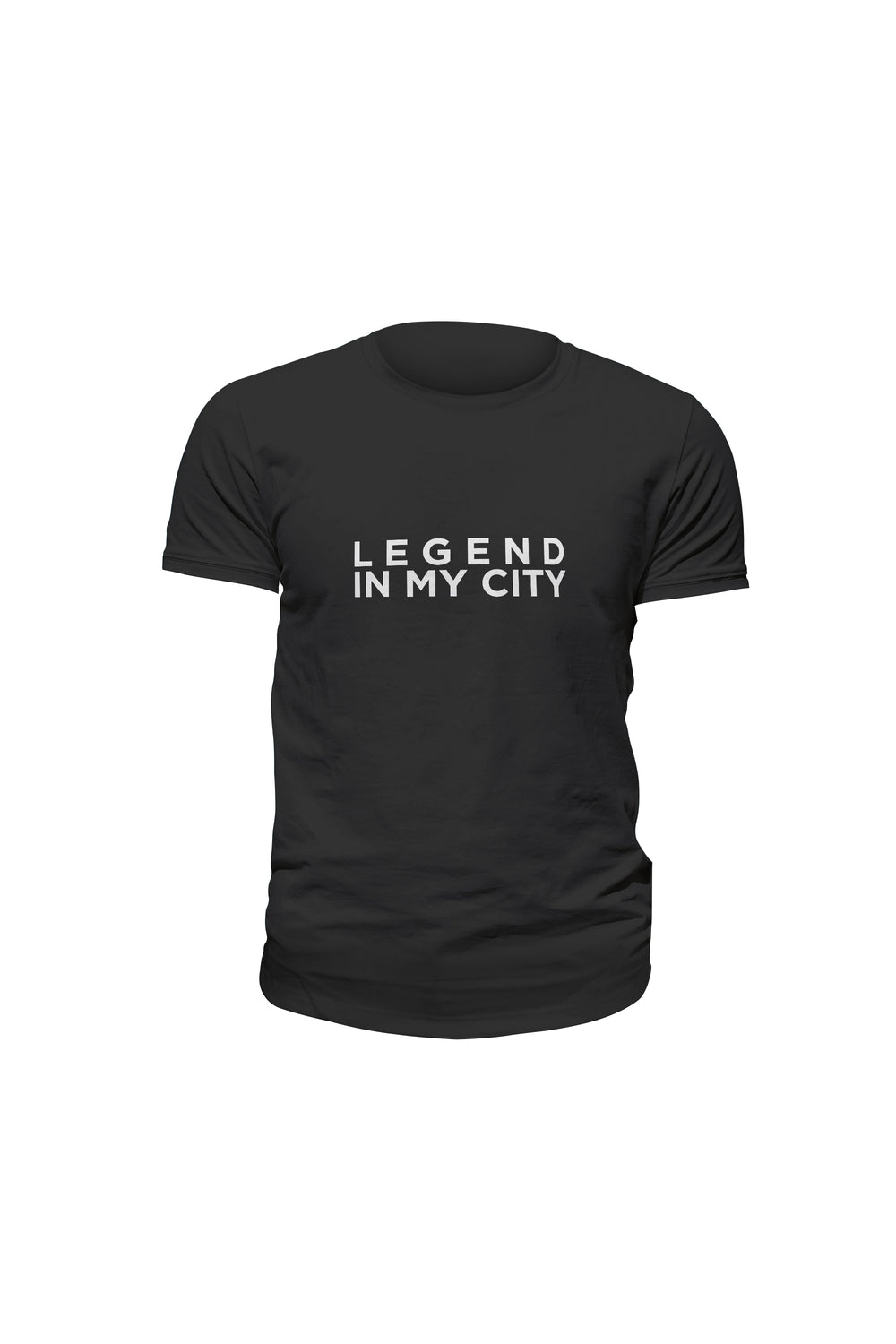 TMV Legend in My City Short Sleeve Black T-Shirt.